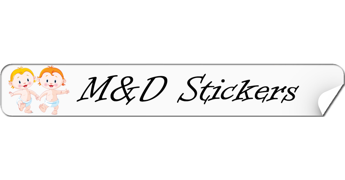 M&D Stickers logo