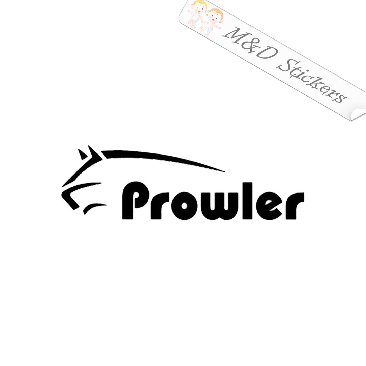 Fleetwood Prowler Camping RV Trailers Logo (4.5" - 30") Vinyl Decal in Different colors & size for Cars/Bikes/Windows