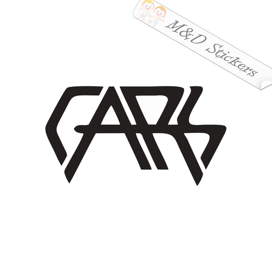 The Cars Music band Logo (4.5" - 30") Vinyl Decal in Different colors & size for Cars/Bikes/Windows
