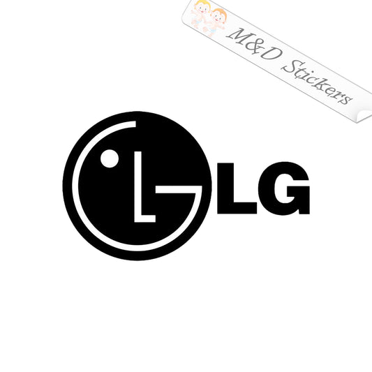 LG Logo (4.5" - 30") Vinyl Decal in Different colors & size for Cars/Bikes/Windows