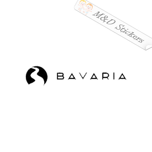 Bavaria RV Logo (4.5" - 30") Vinyl Decal in Different colors & size for Cars/Bikes/Windows