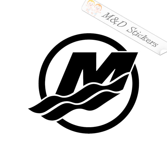 Mercury boats logo (4.5" - 30") Vinyl Decal in Different colors & size for Cars/Bikes/Windows
