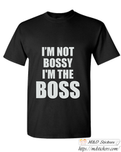 Custom T-shirt bossy boss