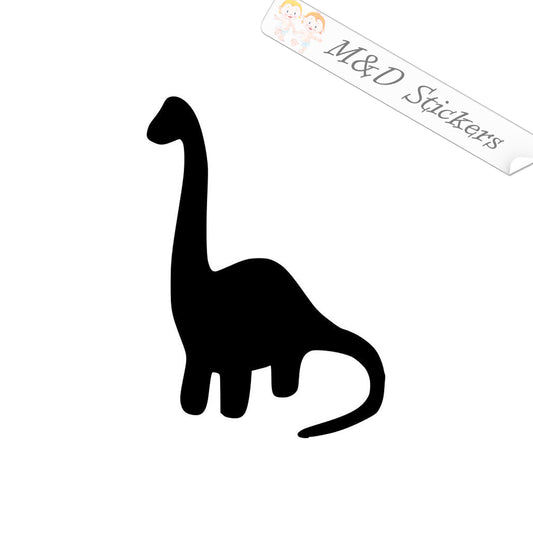 2x Dinosaur Vinyl Decal Sticker Different colors & size for Cars/Bikes/Windows