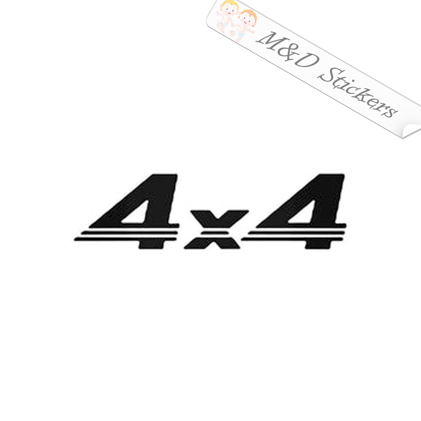 4x4 OffRoad Vinyl Decal Sticker Different colors & size for Cars/Trucks/SUVs/Windows