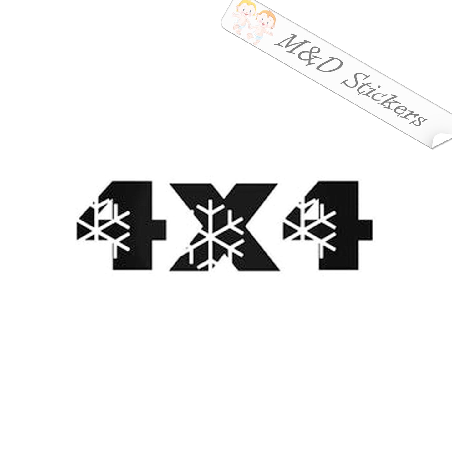 4x4 OffRoad Vinyl Decal Sticker Different colors & size for Cars/Trucks/SUVs/Windows