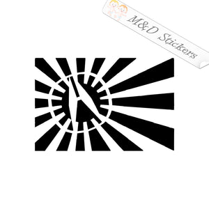 Acura Rising Sun Flag (4.5" - 30") Vinyl Decal in Different colors & size for Cars/Bikes/Windows