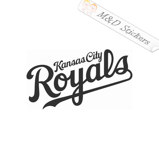Kansas City Royals Logo (4.5" - 30") Vinyl Decal in Different colors & size for Cars/Bikes/Windows