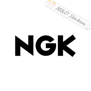 NGK spark plugs Logo (4.5" - 30") Vinyl Decal in Different colors & size for Cars/Bikes/Windows