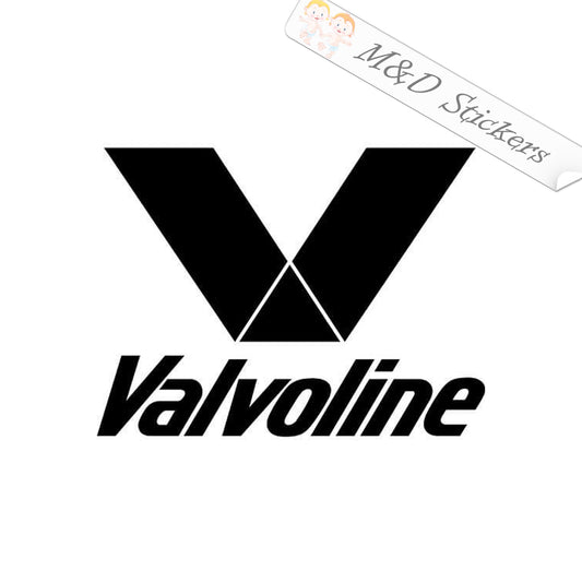Valvoline Motor Oil Logo (4.5" - 30") Vinyl Decal in Different colors & size for Cars/Bikes/Windows
