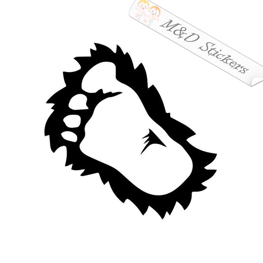 Bigfoot (4.5" - 30") Vinyl Decal in Different colors & size for Cars/Bikes/Windows