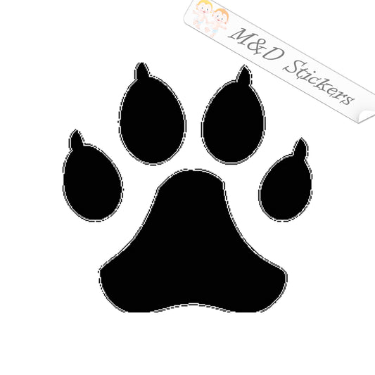 Cat/dog Paw (4.5" - 30") Vinyl Decal in Different colors & size for Cars/Bikes/Windows
