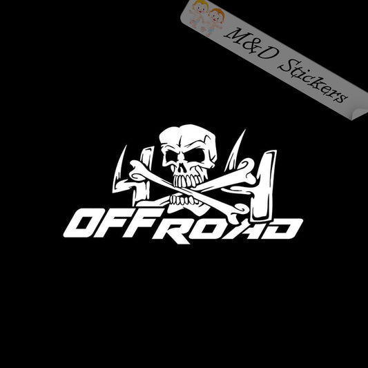 4x4 Skull (4.5" - 30") Vinyl Decal Sticker Different colors & size for Cars/Trucks/SUVs/Windows