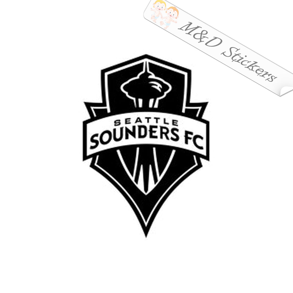 MLS Philadelphia Union Football Club Soccer Logo (4.5 - 30) Decal in –  M&D Stickers