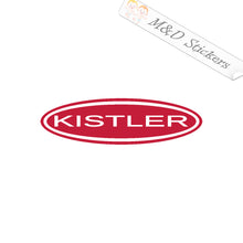Kistler Fishing Rods (4.5" - 30") Vinyl Decal in Different colors & size for Cars/Bikes/Windows