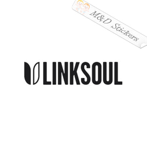 LinkSoul Logo (4.5" - 30") Vinyl Decal in Different colors & size for Cars/Bikes/Windows