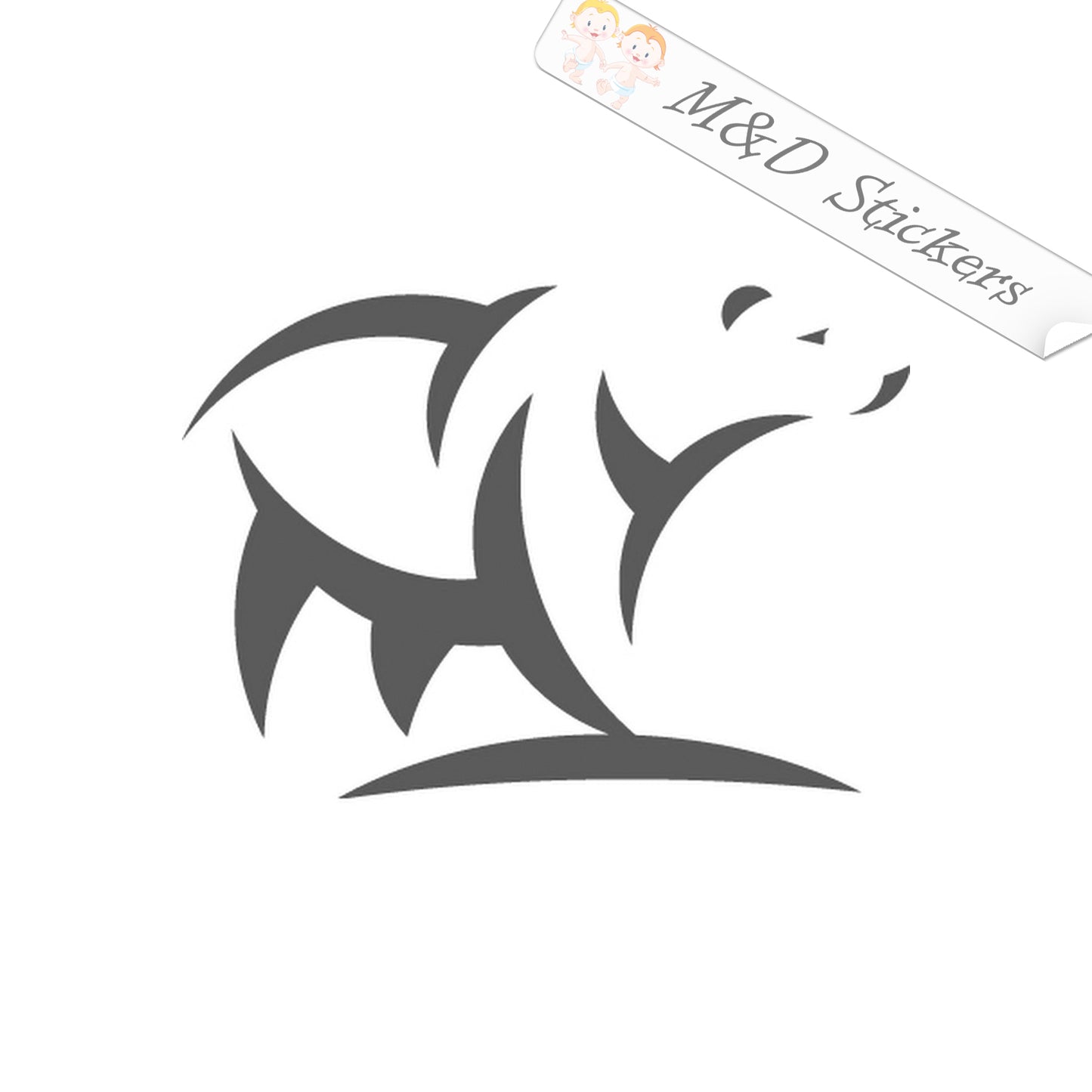 MrCool Logo (4.5" - 30") Vinyl Decal in Different colors & size for Cars/Bikes/Windows