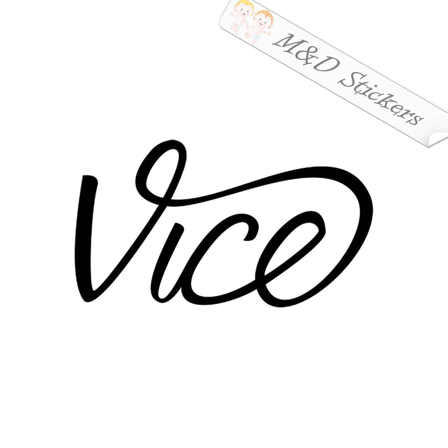 Vice golf balls Logo (4.5\, image size:1500x1500