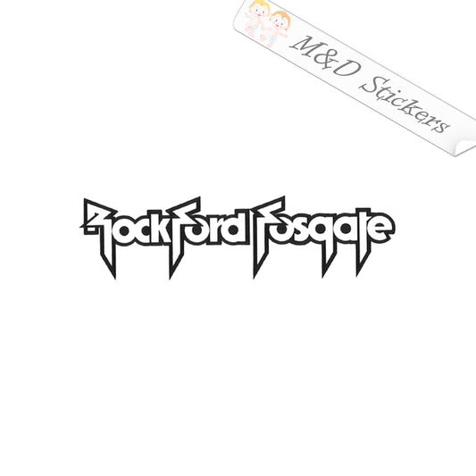 Rockford Fosgate Logo (4.5" - 30") Vinyl Decal in Different colors & size for Cars/Bikes/Windows