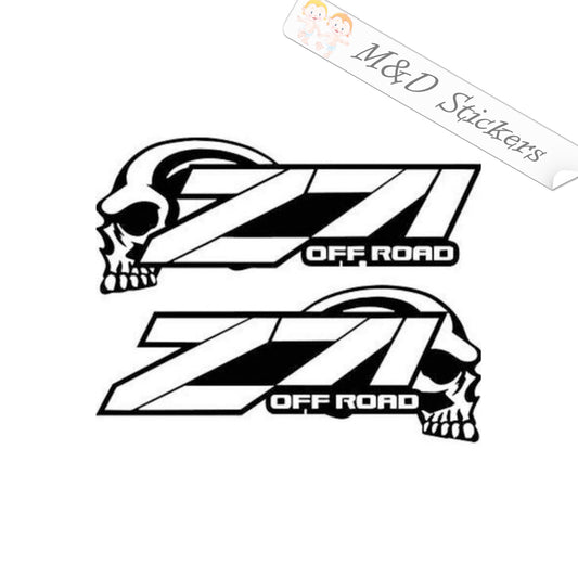 Chevrolet z71 off road (4.5" - 30") Vinyl Decal in Different colors & size for Cars/Bikes/Windows