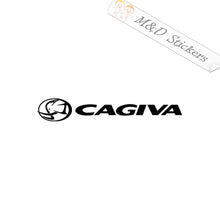 Cagiva motorcycle Logo (4.5" - 30") Vinyl Decal in Different colors & size for Cars/Bikes/Windows
