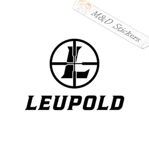 Leupold scopes Logo (4.5" - 30") Vinyl Decal in Different colors & size for Cars/Bikes/Windows