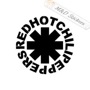 RHCP Red Hot Chili Peppers Music band Logo (4.5" - 30") Vinyl Decal in Different colors & size for Cars/Bikes/Windows