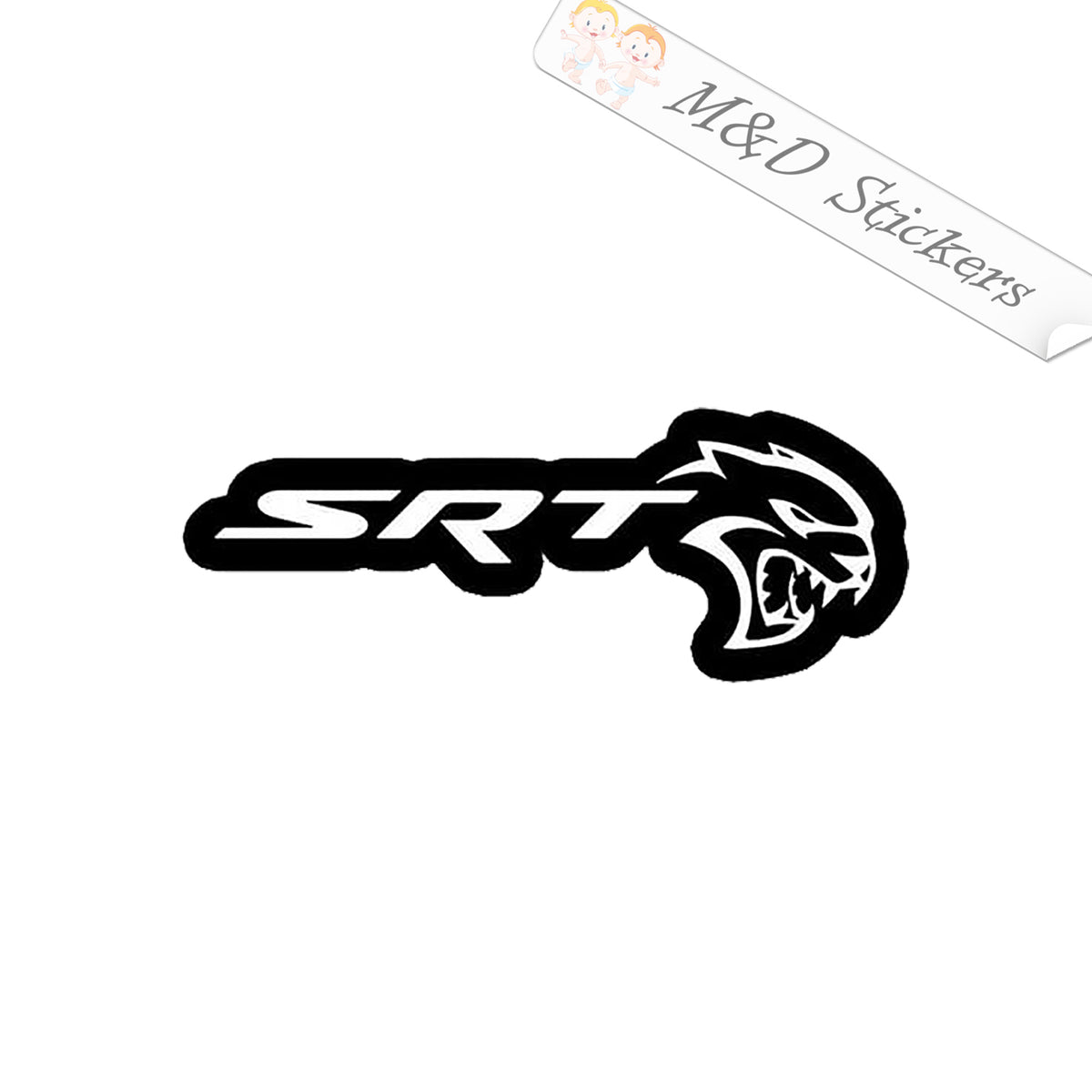 Hellcat Logo Vinyl Sticker Decal 2 4 6 8 10 12 Multiple Colors