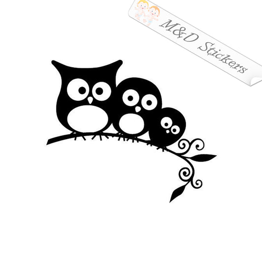 Birds on a branch (4.5" - 30") Vinyl Decal in Different colors & size for Cars/Bikes/Windows