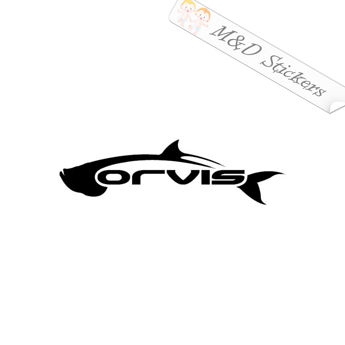 Simms Fishing Logo (4.5 - 30) Vinyl Decal in Different colors & size –  M&D Stickers