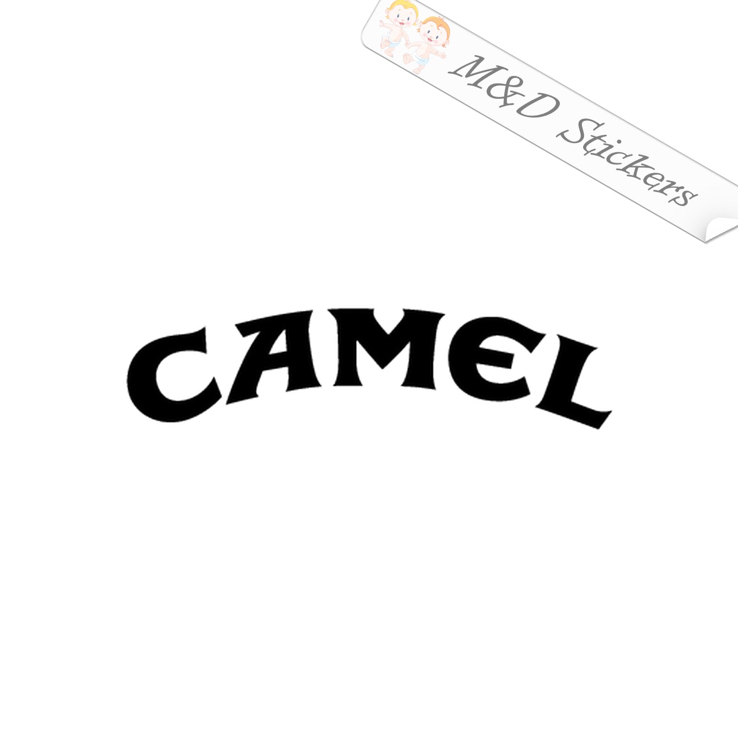 camel cigarettes sticker Camel cigarettes script (4.5