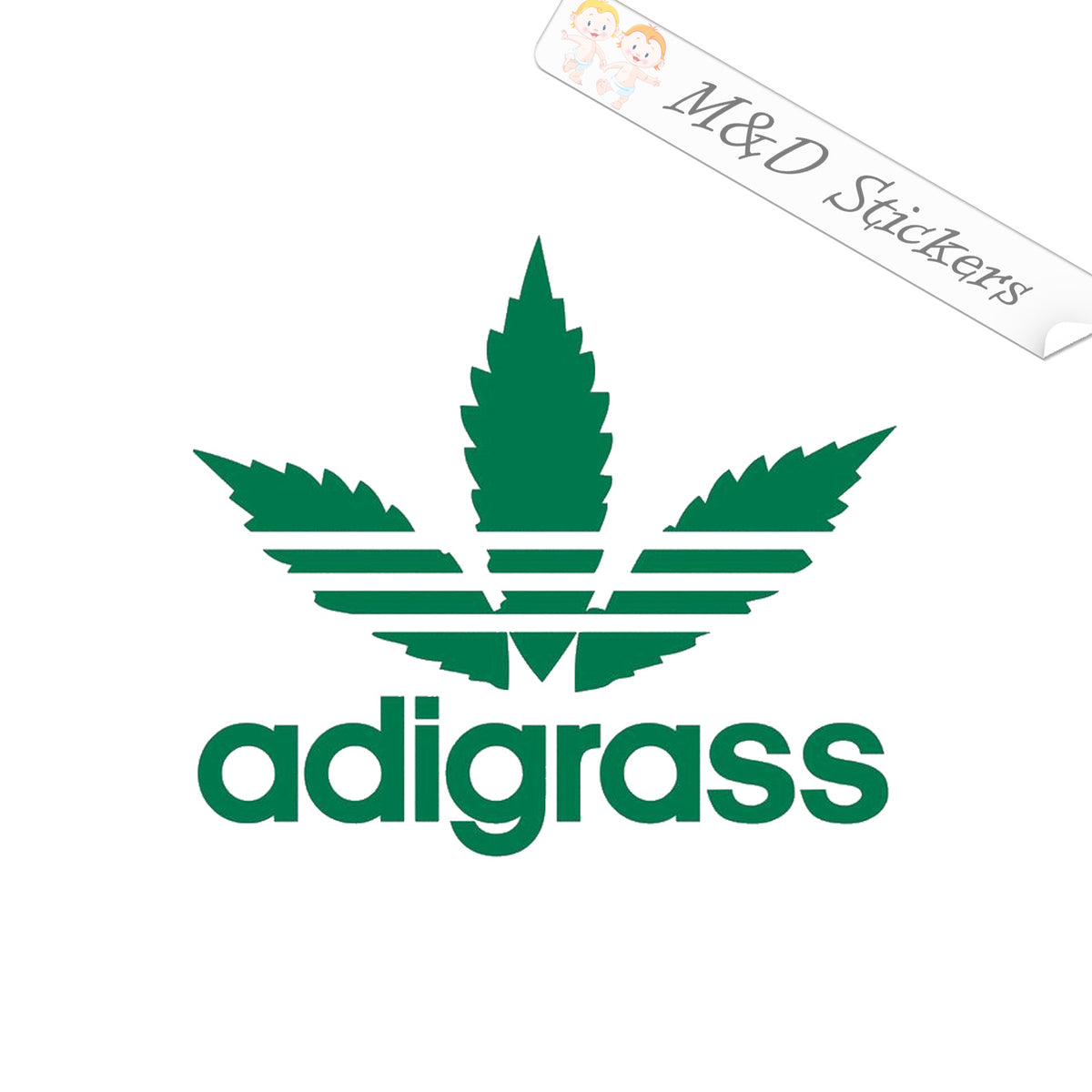 Adidas weed logo hotsell