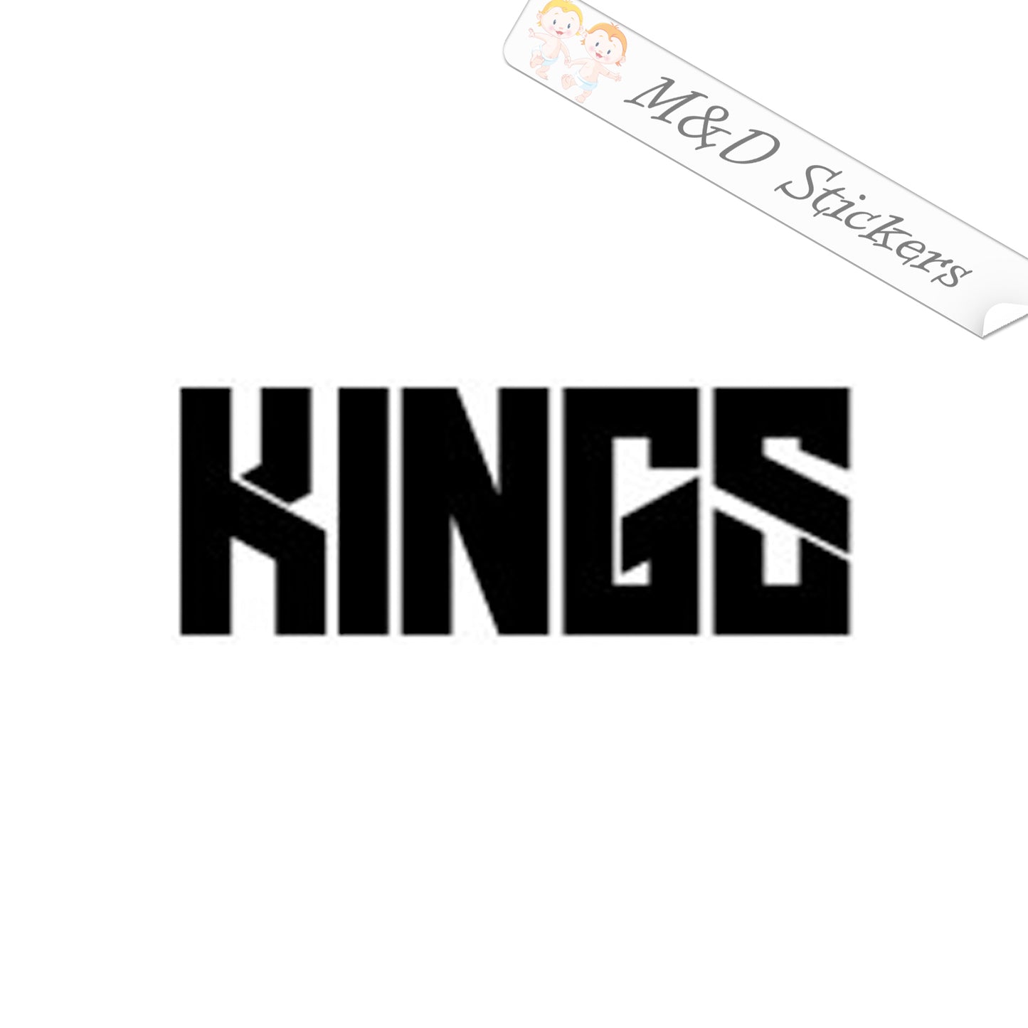 Sacramento Kings script Basketball NBA (4.5" - 30") Vinyl Decal in Different colors & size for Cars/Bikes/Windows