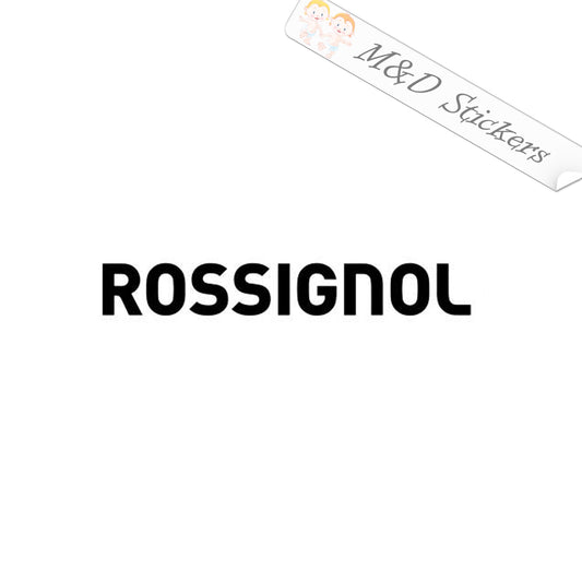 Rossignol ski logo (4.5" - 30") Vinyl Decal in Different colors & size for Cars/Bikes/Windows