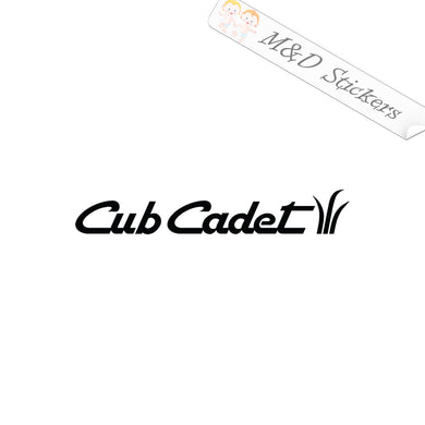 2x Cub Cadet Logo Vinyl Decal Sticker Different colors & size for Cars/Bikes/Windows