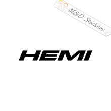Dodge HEMI script (4.5" - 30") Vinyl Decal in Different colors & size for Cars/Bikes/Windows