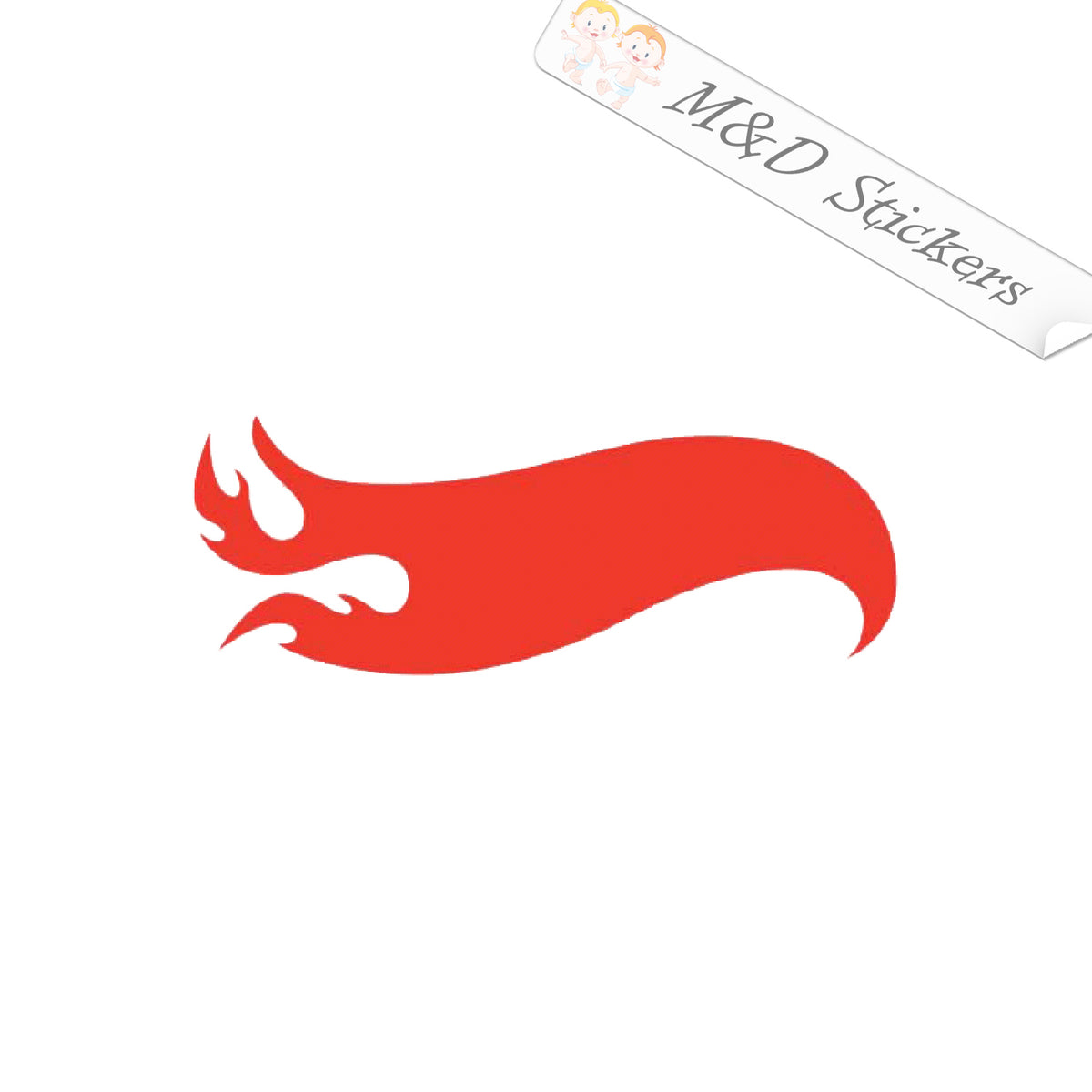 2x Hot wheels toy cars blank banner Vinyl Decal Sticker Different colo