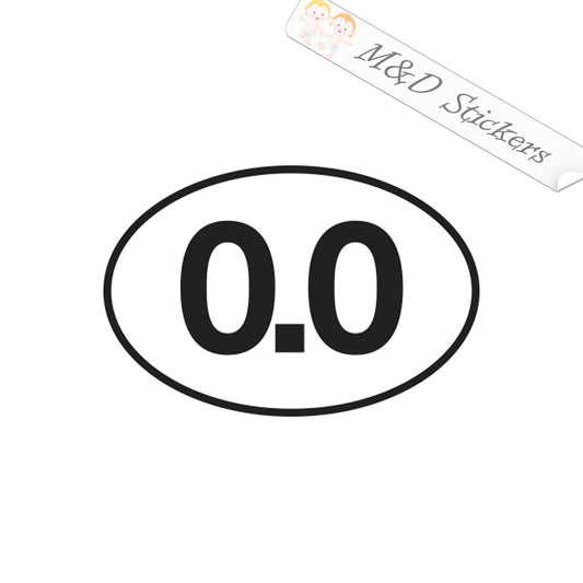 2x Non-run achievement Sport Vinyl Decal Sticker Different colors & size for Cars/Bikes/Windows