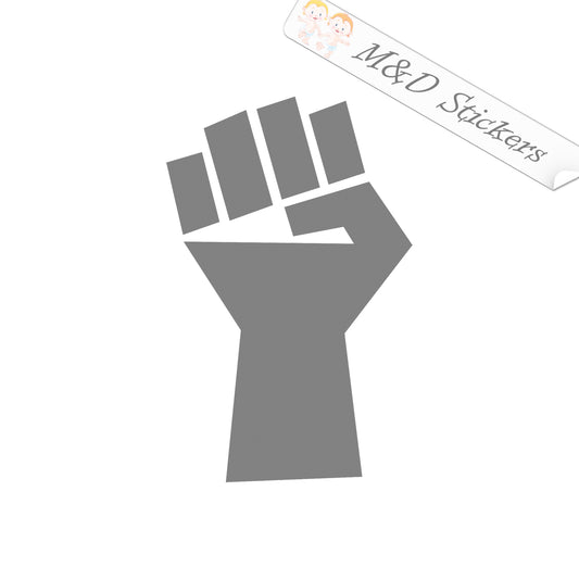 Revolutionary Fist (4.5" - 30") Vinyl Decal in Different colors & size for Cars/Bikes/Windows
