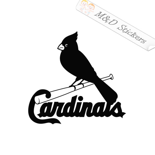 2x St. Louis Cardinals logo Vinyl Decal Sticker Different colors & size for Cars/Bikes/Windows