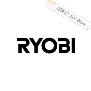 Ryobi tools Logo (4.5" - 30") Vinyl Decal in Different colors & size for Cars/Bikes/Windows