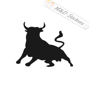 Spanish Bull Toro (4.5" - 30") Vinyl Decal in Different colors & size for Cars/Bikes/Windows