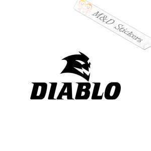 Diablo blades Logo (4.5" - 30") Vinyl Decal in Different colors & size for Cars/Bikes/Windows