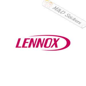 Lennox Logo (4.5" - 30") Vinyl Decal in Different colors & size for Cars/Bikes/Windows