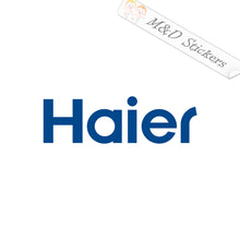 Haier Logo (4.5" - 30") Vinyl Decal in Different colors & size for Cars/Bikes/Windows