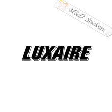 Luxaire Logo (4.5" - 30") Vinyl Decal in Different colors & size for Cars/Bikes/Windows