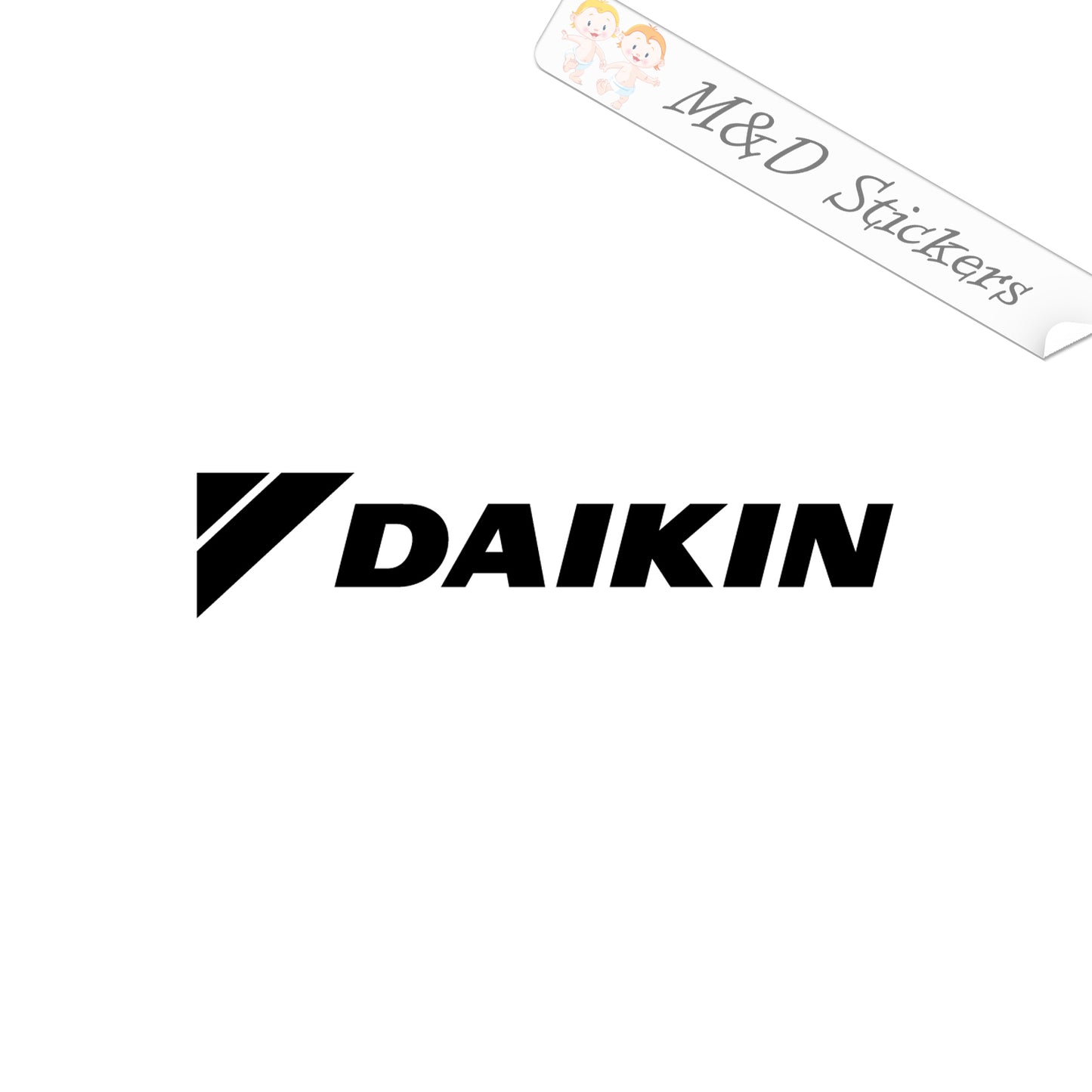 Daikin Logo (4.5" - 30") Vinyl Decal in Different colors & size for Cars/Bikes/Windows