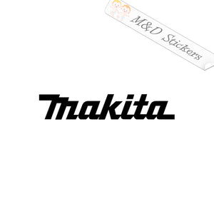 Makita tools Logo (4.5" - 30") Vinyl Decal in Different colors & size for Cars/Bikes/Windows