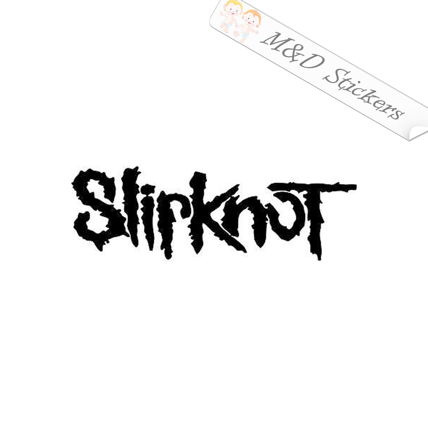 Slipknot Music band Logo (4.5" - 30") Vinyl Decal in Different colors & size for Cars/Bikes/Windows