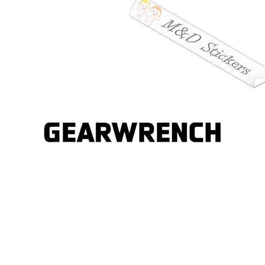 Gearwrench Tools Logo (4.5" - 30") Vinyl Decal in Different colors & size for Cars/Bikes/Windows